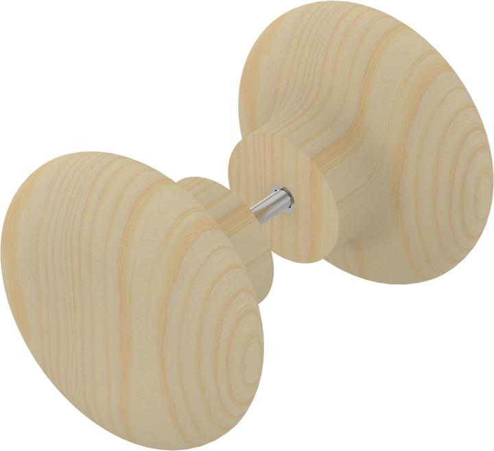 Produktbild Harvia Sauna Türgriff aus Holz rund, gross ø 90mm