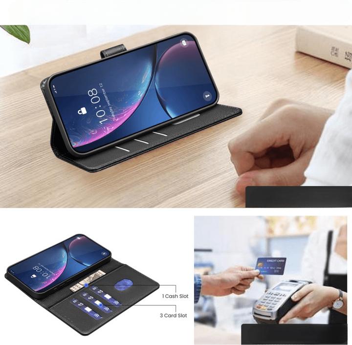 Produktbild Binfen Color Galaxy A56 - BINFEN Leder Etui Hülle mit RFID Blocker (Samsung Galaxy A56)