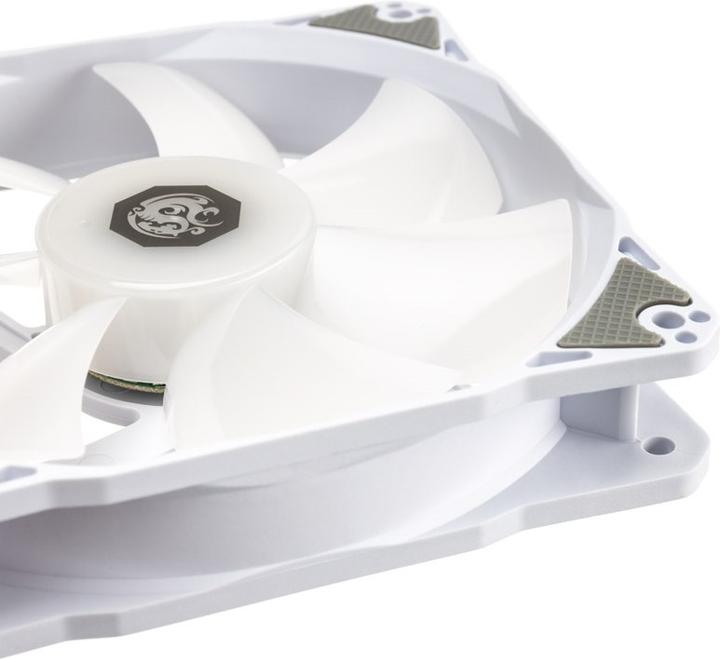 Immagine prodotto Bitspower Ventola Notos RGB PWM, 120 mm - bianca, confezione da 5 pezzi (120 mm, 5 x)