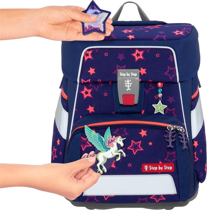 Produktbild Step by Step Ranzen-Set SPACE SHINE "Pegasus Night Nuala" 5-teilig (20 l)