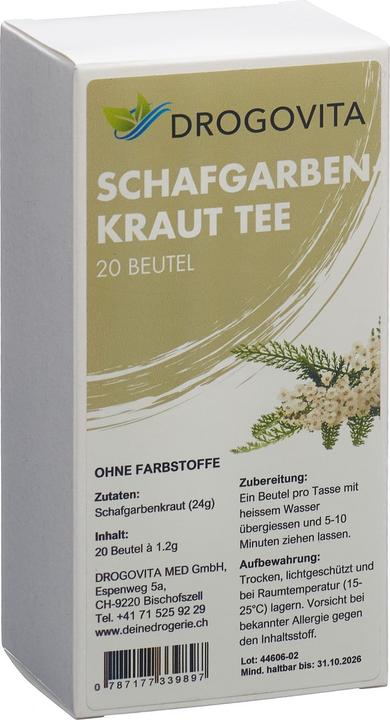 Produktbild Drogovita Schafgarben Tee Btl 20 Stk (54 g)