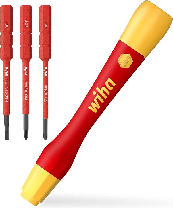 Actual product image Wiha PicoFinish slimVario (Slotted screws, Pozidriv cross recess (PZ), Phillipps cross recess (PH))
