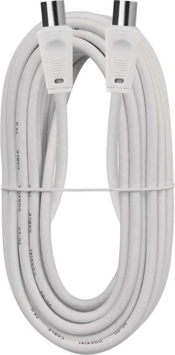 Actual product image Emos Antenna coaxial cable, shielded 10m - straight plug (Antenna cable)