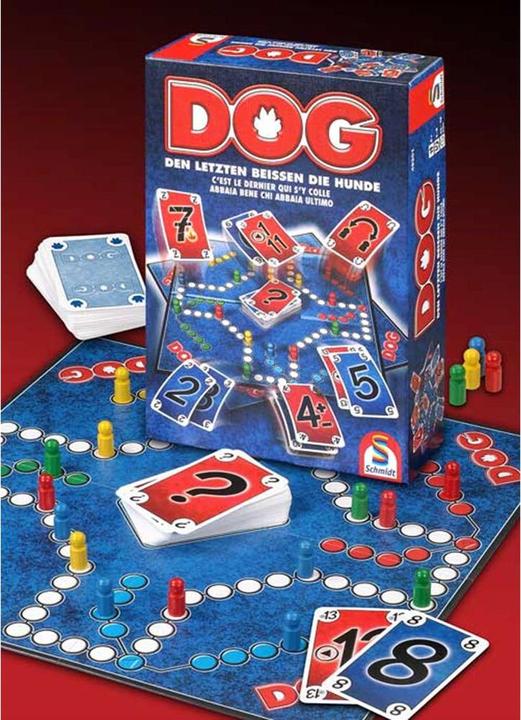Actual product image Schmidt Spiele The last one to bite the dogs (German, French, Italian)