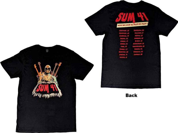 Produktbild Sum 41 Does This Look Like All Killer No Filler European Tour 2022 (S)