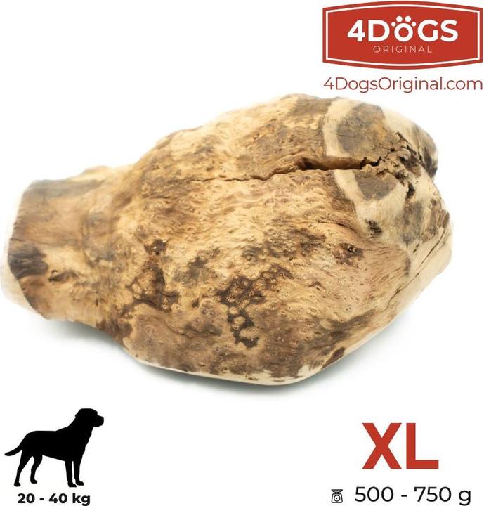 Produktbild 4Dogs Original Korzen xl (Kauspielzeug Hund)