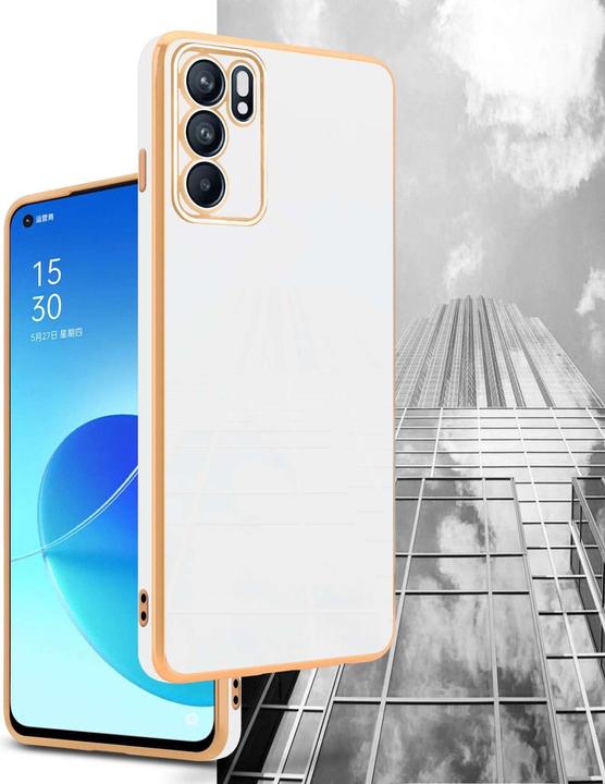 Produktbild Cadorabo Hülle für Oppo Reno6 5G TPU mit Kameraschutz (Oppo Reno 6 5G)
