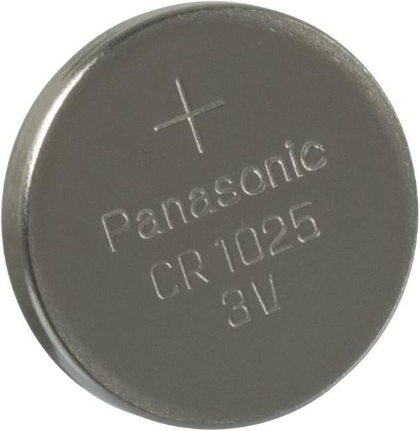 Actual product image Panasonic Lithium Power CR1025 (1 pcs., CR1025, 30 mAh)