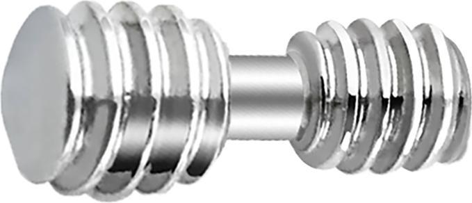 Star Piercing Adapter Dermal Anchor 1.2 mm - 1.6 mm (ohne Messing, Chirurgenstahl 316L)