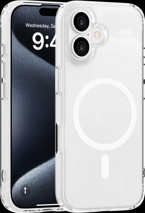 Produktbild Cazy Hülle mit magnetischem Ring, kompatibel mit Qi2/MagSafe (Apple iPhone 16)