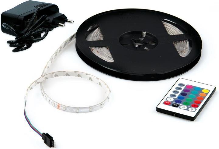 Immagine prodotto Grundig Set di 2 strisce LED da 3 m, RGB, incluso telecomando (300 cm, Interno)