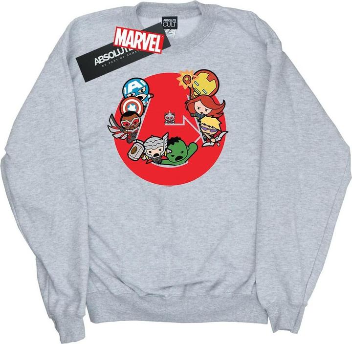 Immagine prodotto Kawaii Avengers Ready Steady War Felpa Uomo (L)