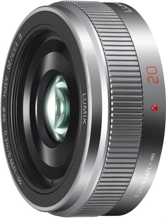 Panasonic 20mm f/1.7 II ASPH., Silber (Micro Four Thirds, Micro Four Thirds)