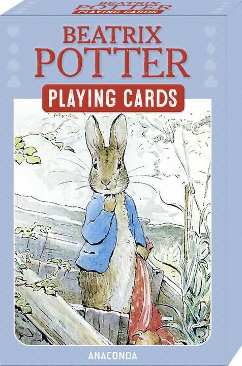 Produktbild Kartenspiel Beatrix Potter. 54 Spielkarten mit 30 Motiven von Peter Hase und seinen Freunden (Deutsch)
