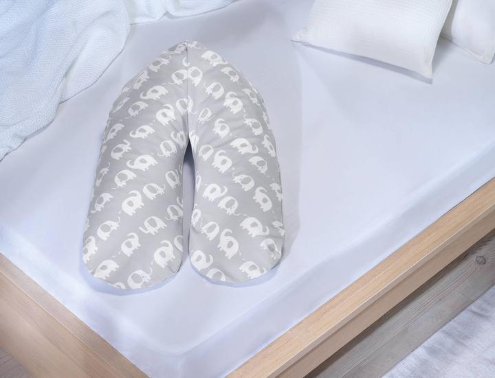 Actual product image Theraline Nursing pillow "The Comfort" with micro pearl filling incl. cover 180 cm (34 cm)