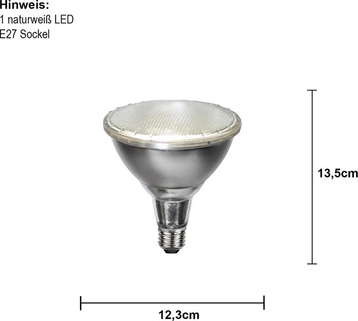 Produktbild Star Trading Spotlight (E27, 15 W, 1250 lm, 1 x, F)