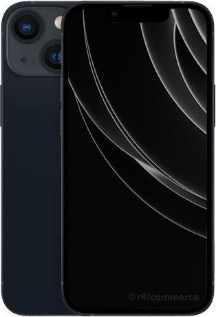 Immagine prodotto Re!commerce iPhone 13 (256 GB, Midnight, Nero, 6.10", 12 Mpx, SIM + eSIM, A / Come nuovo)