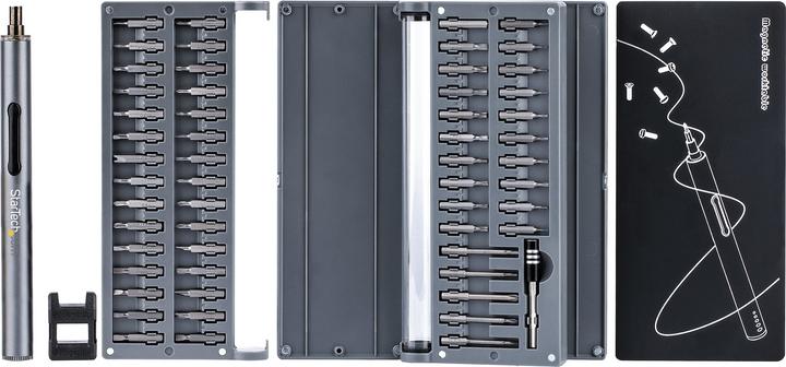 Immagine prodotto StarTech Mini cacciavite elettrico - mini cacciavite a batteria per i lavori di elettronica, laptop (Batteria ricaricabile)