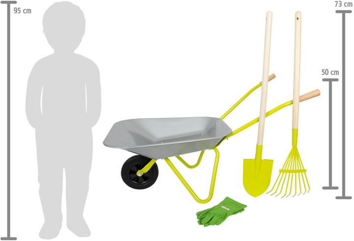 Produktbild small foot Schubkarre mit Gartenwerkzeug
