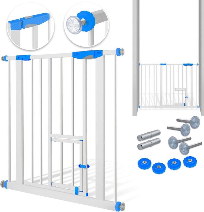Produktbild Kesser Türschutzgitter Blau 74-87cm