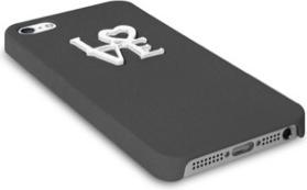 Actual product image Ultra Case 'Love' Case for iPhone 5/5S/SE Black (Apple iPhone 5s, Apple iPhone 5)
