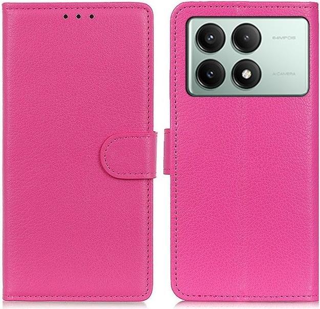Produktbild MU Classic Litchi Leder Bookcover Series (Xiaomi Poco X6 Pro)