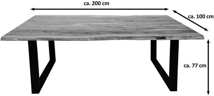 Actual product image SAM Quinn (200 x 100 x 77 cm)