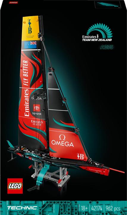 Produktbild LEGO Emirates Team New Zealand AC75 Rennjacht (42174, LEGO Technic)