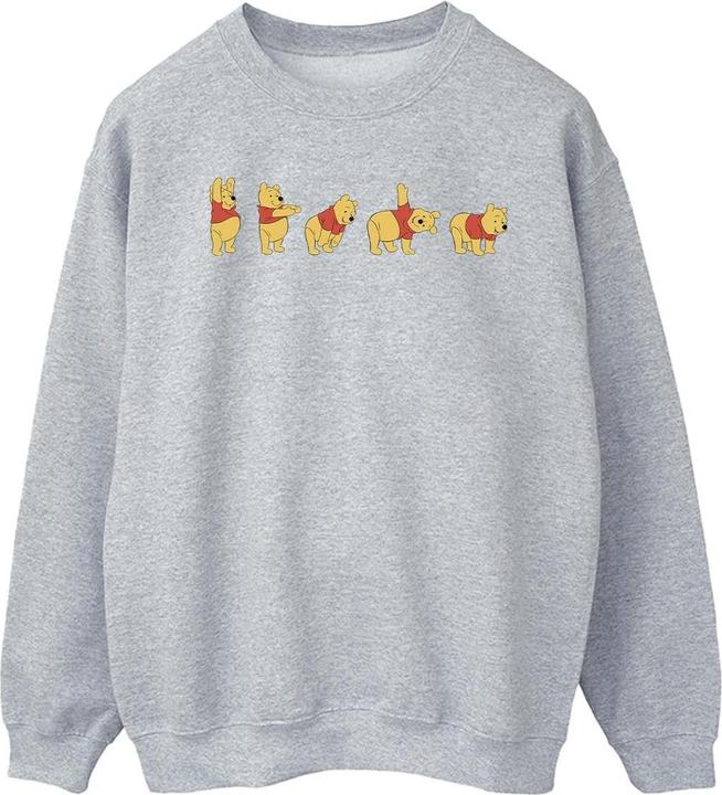 Actual product image Disney Mens Winnie The Pooh Stretching Sweatshirt (M)