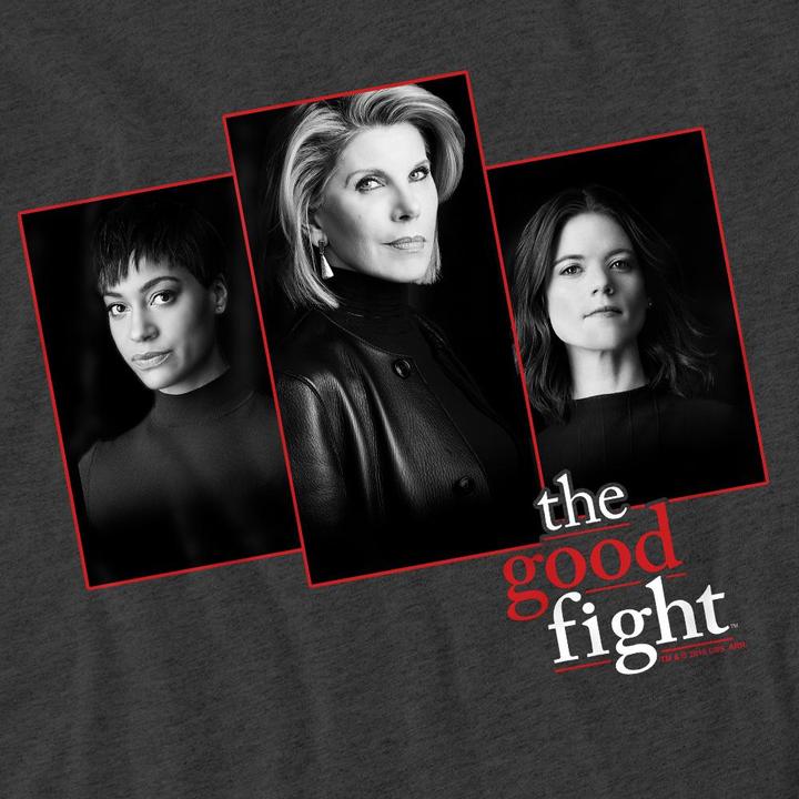 Actual product image The Good Fight Unisex Adult Cast T-Shirt (M)