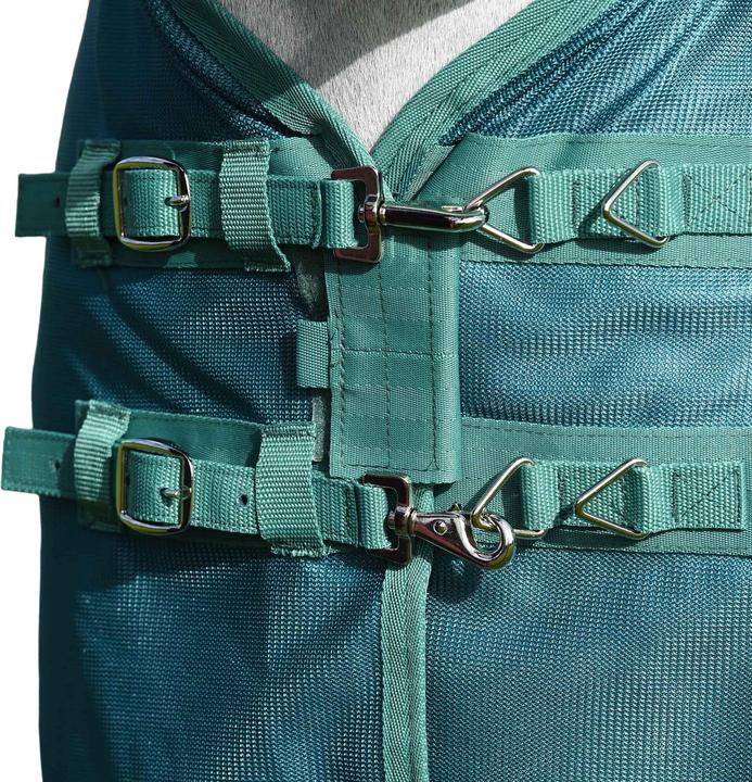 Produktbild Weatherbeeta GreenTec ComboKragen Airflow Fliegenschutz Pferdedecke (160 cm)