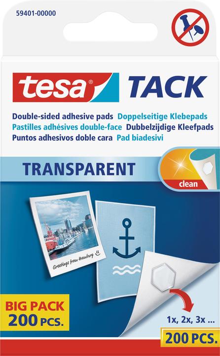 Image du produit tesa Tack Tampons adhésifs double face (0.02 kg)