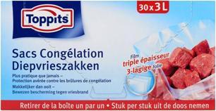Produktbild Toppits Gefrierbeutel 3 Liter 30 Stück (30 x)