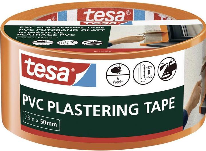 Actual product image tesa PVC plaster tape smooth (50 mm)