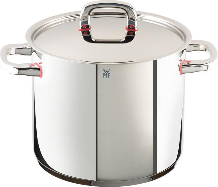 Immagine prodotto WMF Pentola per zuppa di verdure a induzione 24cm Pentola di cottura grande 8,8l Premium One in acciaio (24 cm, Pentola, Acciaio inossidabile)