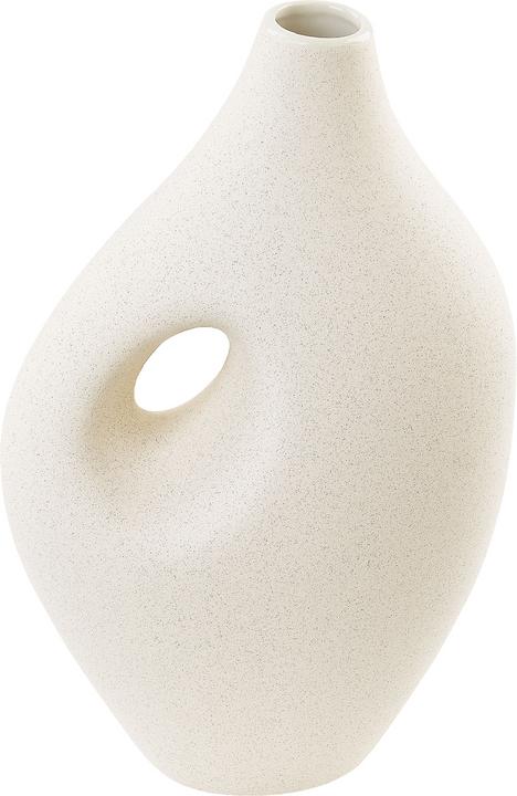 Image du produit Beliani Vase en porcelaine blanc 32 cm KOMOTINI (1 x)