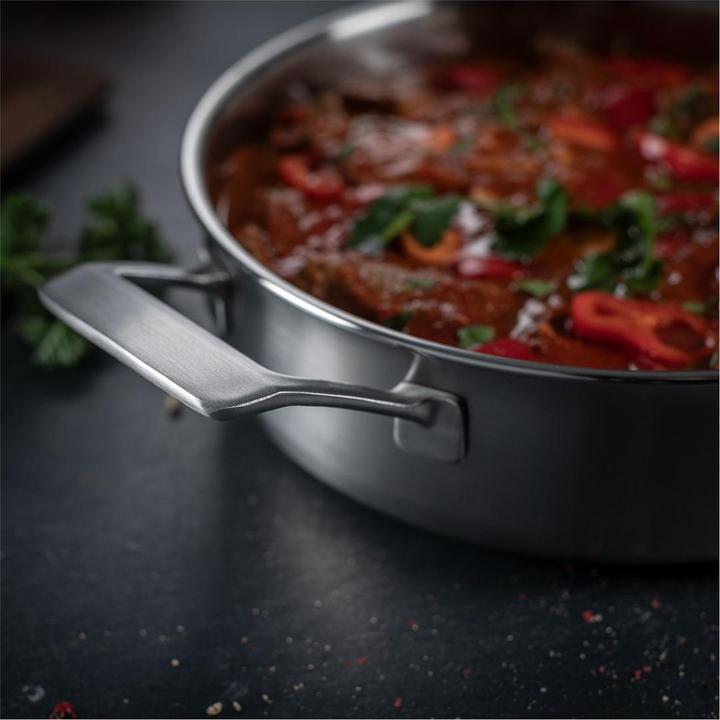 Actual product image Kuhn Rikon CULINARY FIVEPLY Sauté Pan uncoated Ø 28 cm (28 cm, Frying pan)
