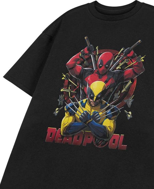 Produktbild Deadpool & Wolverine TShirt kurzärmlig (M)