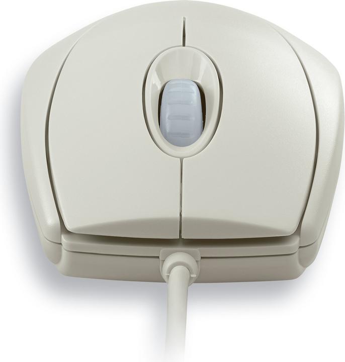 Image du produit CHERRY Souris à roulettes gris clair (Filaire)