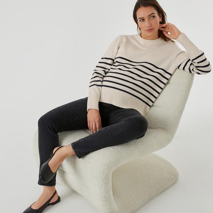 Produktbild La Redoute Collections Slim-Fit-Jeans für die Schwangerschaft (40)