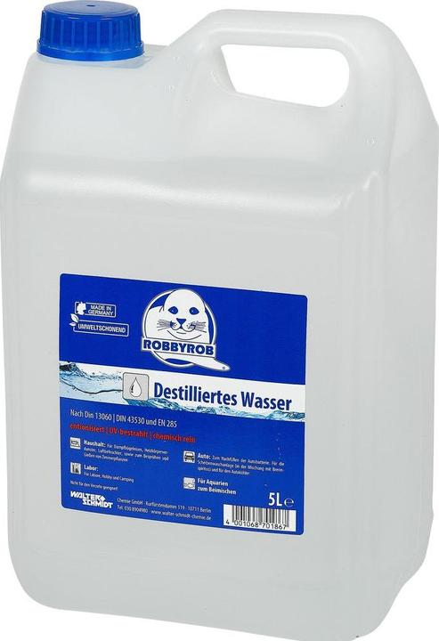 Produktbild Robbyrob Destillatgleiches Wasser (5 l)