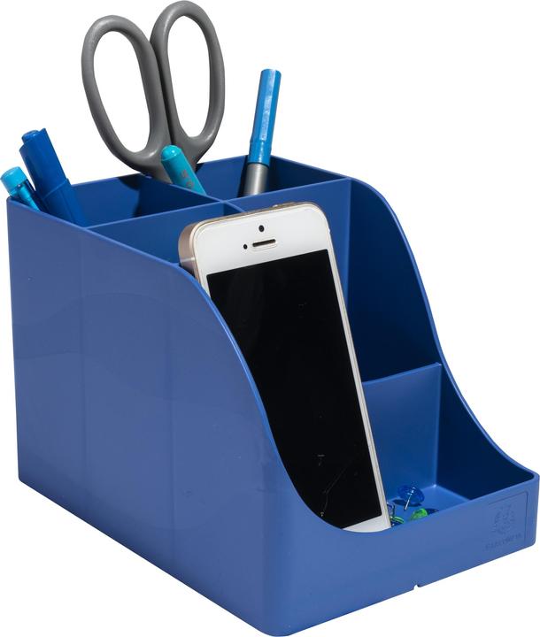 Actual product image Exacompta Multi quiver Pen Wave, 4 compartments, blue