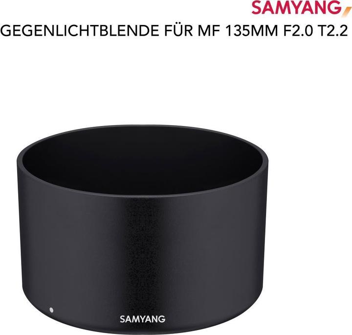 Image du produit Samyang Parasoleil pour MF 135mm F2,0/T2,2