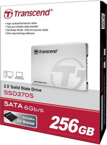 Actual product image Transcend 370s (256 GB, 2.5")
