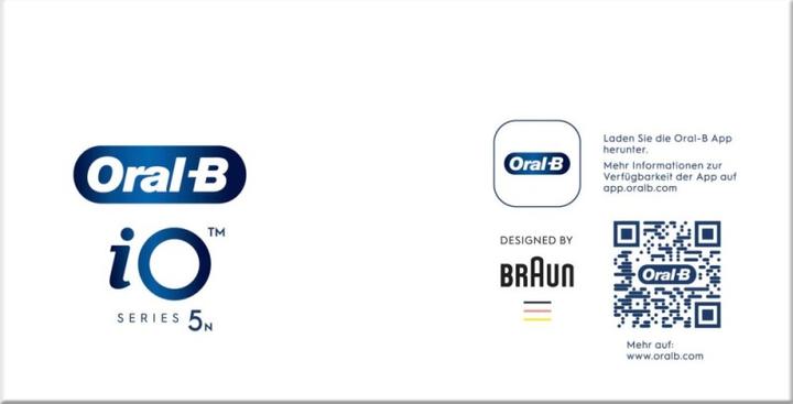 Actual product image Oral-B iO 5 + Sensitive (Oscillating toothbrush)