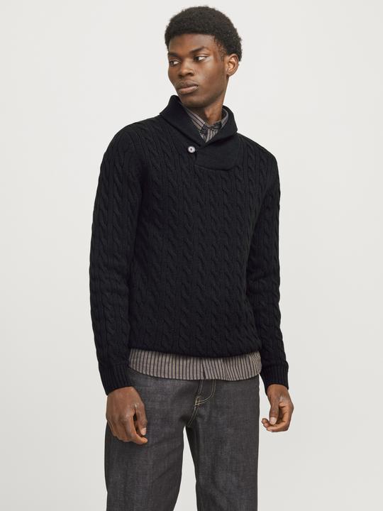 Produktbild Jack & Jones Einfarbig Strickpullover Strickpullover (XS)