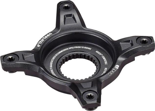 Produktbild e*13 Helix e*spec Direct Mount Adapter, 104 BCD, 55mm Kettenlinie, Bosch Gen4, black
