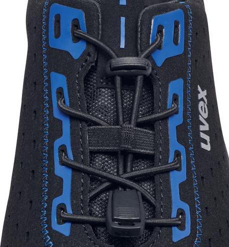 Produktbild Uvex Safety uvex 1 x-craft Halbschuhe S1 68138 schwarz, blau Weite 11 Grösse 38 (S1, 38)