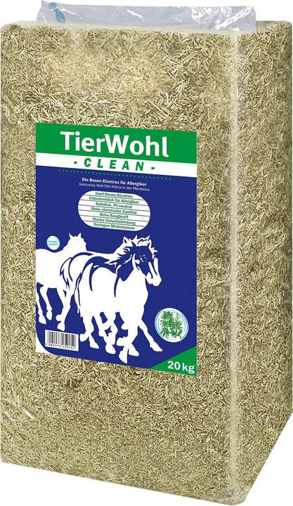 Produktbild Tierwohl Clean Hanfeinstreu (1 x, 20000 g)