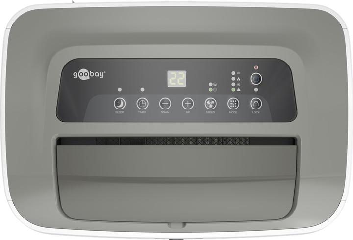 Actual product image Goobay Local Air Conditioner 9000 BTU/2600 W with Remote Control and Timer (20 m², 9000 BTU/h)